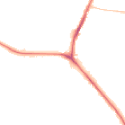 Night-time road noise heatmap for ST7 1BH