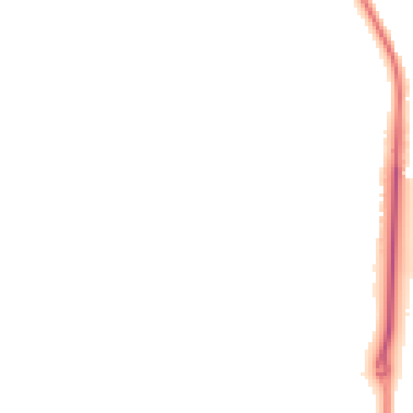 Night-time road noise heatmap for ST7 1BP