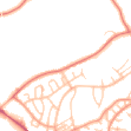 Daytime road noise heatmap for ST7 1EH