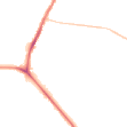Night-time road noise heatmap for ST7 1JN