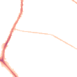 Night-time road noise heatmap for ST7 1JX