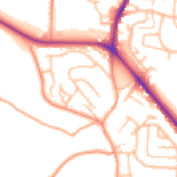 Daytime road noise heatmap for ST7 1PF