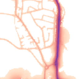 Daytime road noise heatmap for ST7 1RH