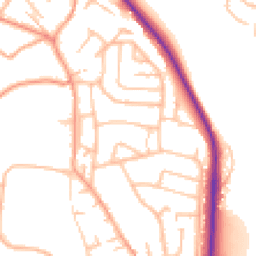 Daytime road noise heatmap for ST7 1SL