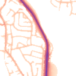 Daytime road noise heatmap for ST7 1SP