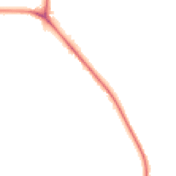 Night-time road noise heatmap for ST7 1SY