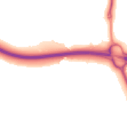 Night-time road noise heatmap for ST7 1UL