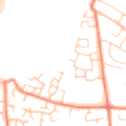 Daytime road noise heatmap for ST7 2FN