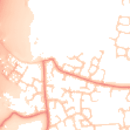 Daytime road noise heatmap for ST7 2HN