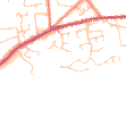 Daytime road noise heatmap for ST7 2WD