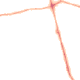 Night-time road noise heatmap for ST7 2ZQ