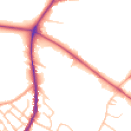 Daytime road noise heatmap for ST7 3AG