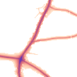 Daytime road noise heatmap for ST7 3AY