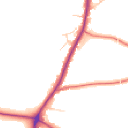 Daytime road noise heatmap for ST7 3AZ