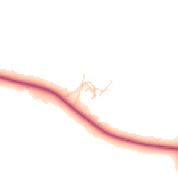 Daytime road noise heatmap for ST7 3BG