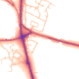 Daytime road noise heatmap for ST7 3DJ
