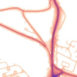 Daytime road noise heatmap for ST7 3DR