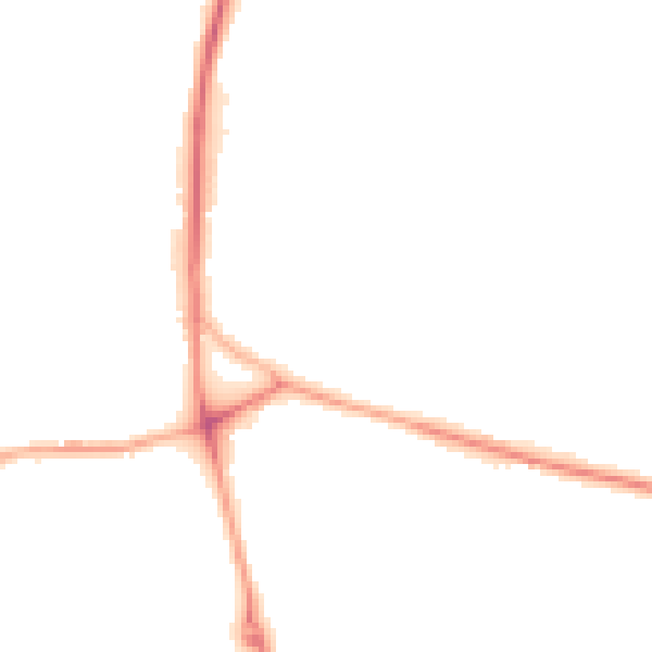 Night-time road noise heatmap for ST7 3ED