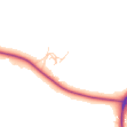 Daytime road noise heatmap for ST7 3EH