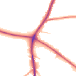 Daytime road noise heatmap for ST7 3FA