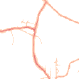 Daytime road noise heatmap for ST7 3LH