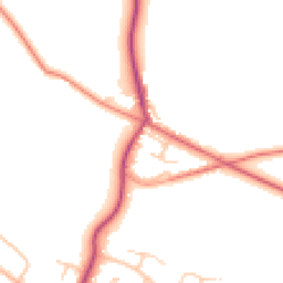 Daytime road noise heatmap for ST7 3QE