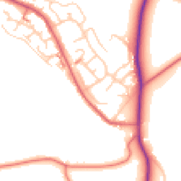 Daytime road noise heatmap for ST7 3RX
