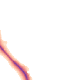 Daytime road noise heatmap for ST7 3SW