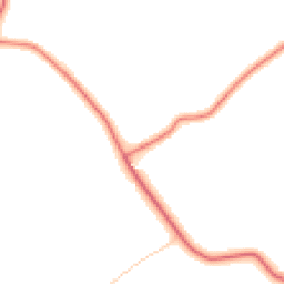 Daytime road noise heatmap for ST7 3SX