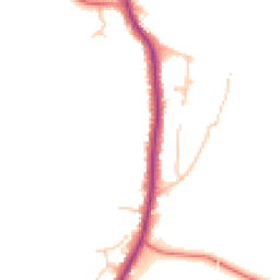 Daytime road noise heatmap for ST7 3UX