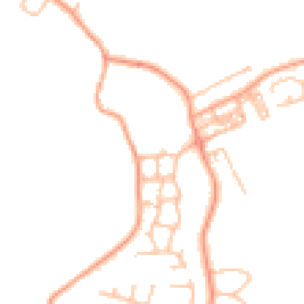Daytime road noise heatmap for ST7 4GB