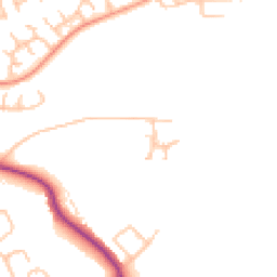 Daytime road noise heatmap for ST7 4GR