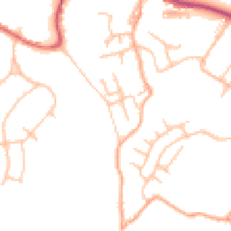 Daytime road noise heatmap for ST7 4JA