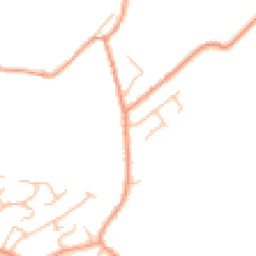 Daytime road noise heatmap for ST7 4JJ