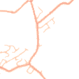 Daytime road noise heatmap for ST7 4JQ