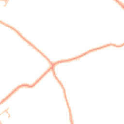 Daytime road noise heatmap for ST7 4LF