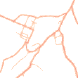 Daytime road noise heatmap for ST7 4NB