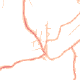 Daytime road noise heatmap for ST7 4NT