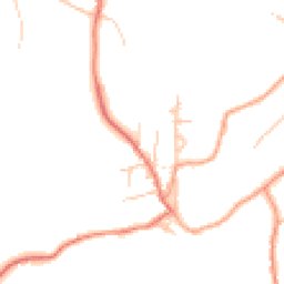 Daytime road noise heatmap for ST7 4NZ
