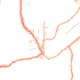 Daytime road noise heatmap for ST7 4PB