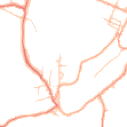 Daytime road noise heatmap for ST7 4PE