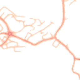 Daytime road noise heatmap for ST7 4PN