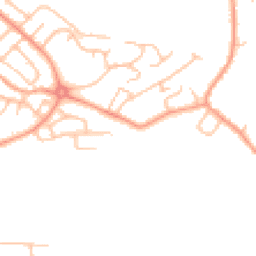 Daytime road noise heatmap for ST7 4PS