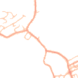 Daytime road noise heatmap for ST7 4PT