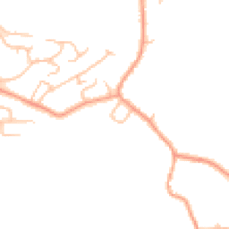 Daytime road noise heatmap for ST7 4PX