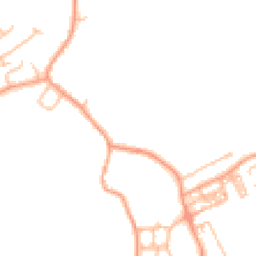 Daytime road noise heatmap for ST7 4PY