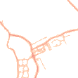 Daytime road noise heatmap for ST7 4QD