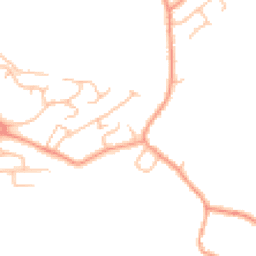 Daytime road noise heatmap for ST7 4QE