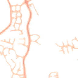 Daytime road noise heatmap for ST7 4QP