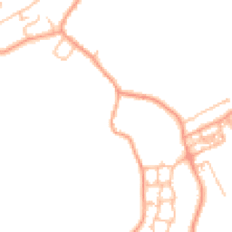 Daytime road noise heatmap for ST7 4QS